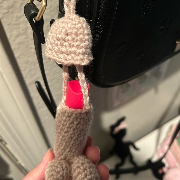 Crocheted Keychain Accessory - Picture 3 of 5
